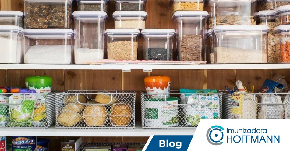 Carunchos podem vir dentro dos alimentos industrializados